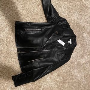 Top shop leather jacket